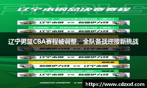 辽宁男篮CBA赛程被调整，全队备战迎接新挑战