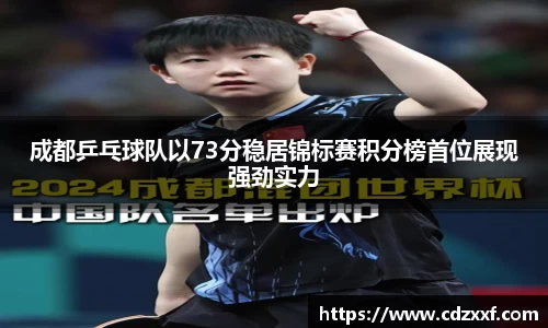 成都乒乓球队以73分稳居锦标赛积分榜首位展现强劲实力
